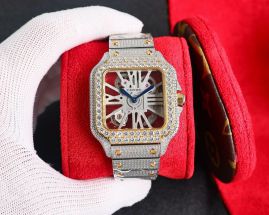 Picture of Cartier Watches Men Santos De Cartier _SKU2283cartier-39.8x92828